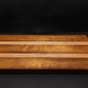 Tagliere artigianale in iroko e rovere 30×20 | Cutting board handmade